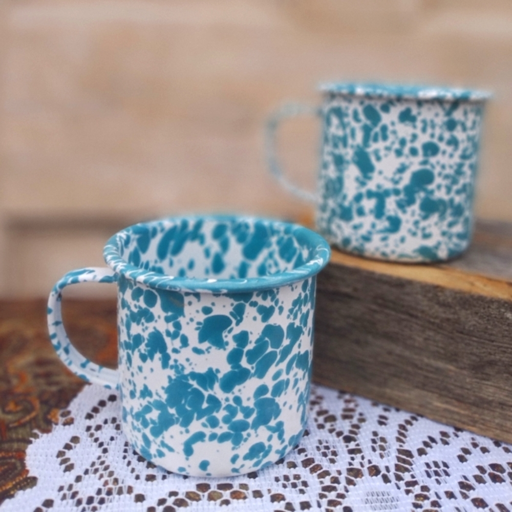 Turquoise Crow Canyon Mugs